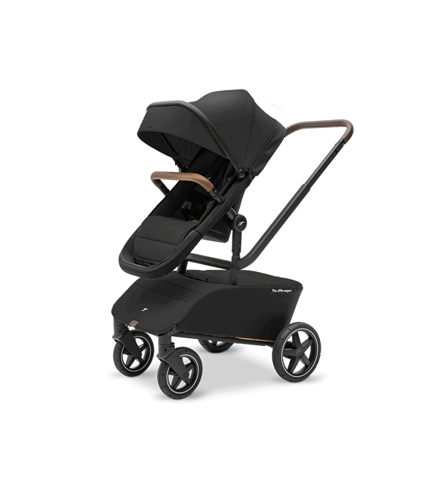 The Jiffle wagon stroller with seat black