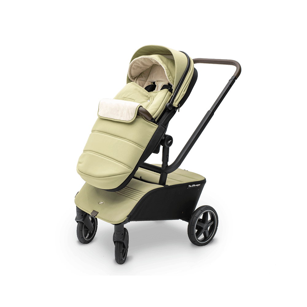 Footmuff for The Jiffle wagon green accessory